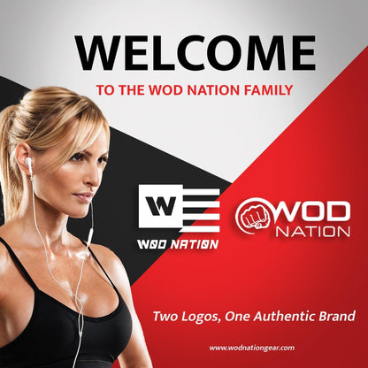 WOD Nation Wrist Wraps for Weightlifting, Professional Gym Wrist Straps W/Thumb Loop, Wrist Wraps for Men & Women, Wrist Support Wraps for Strength Training, Powerlifting & Bodybuilding